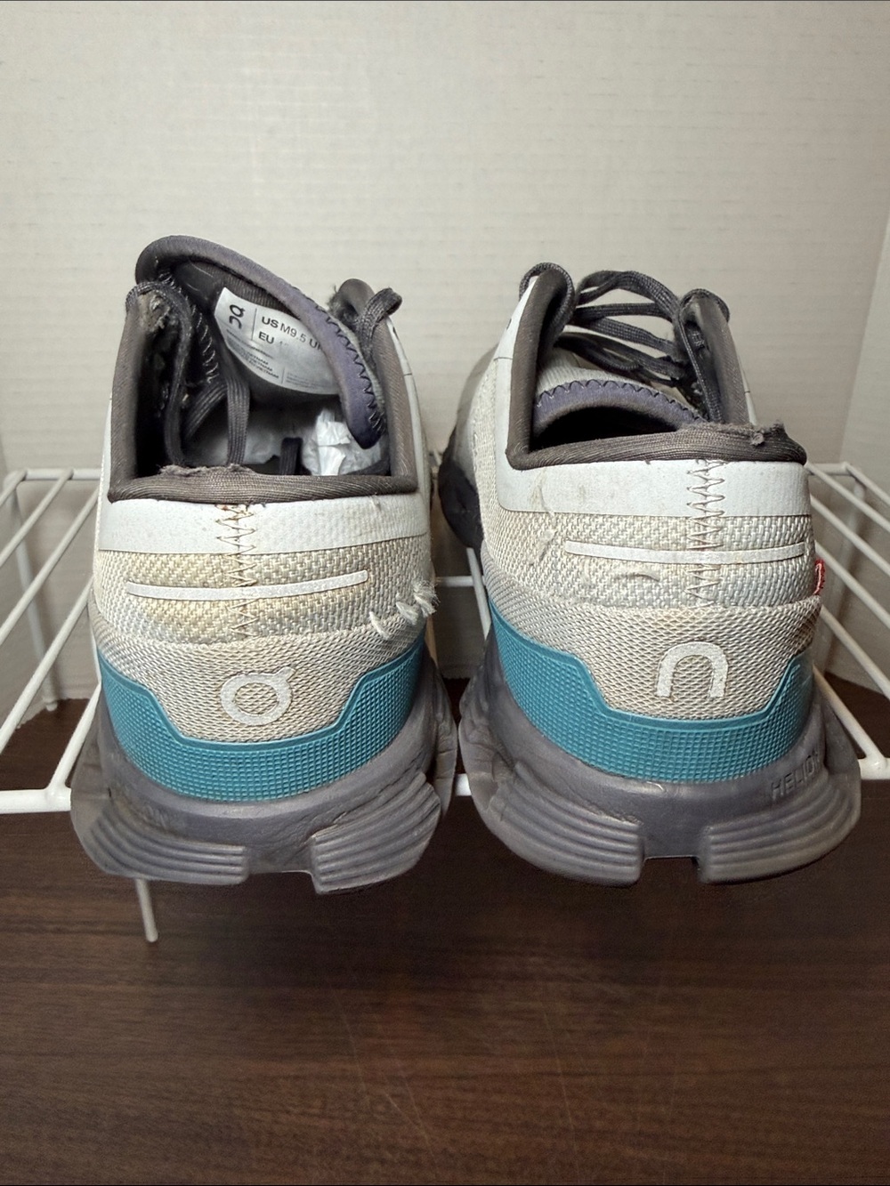 On Cloud X 3 Glacier Iron Men's Training Shoes 9.5 Gray Blue - Picture 5 of 13